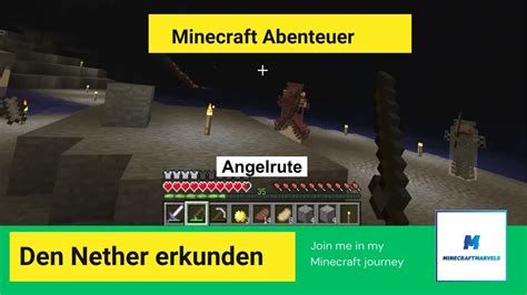 Sich In Minecraft Wagen Bau Des Nether Portals Und Kampf Gegen Monster