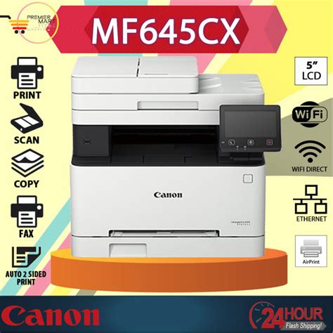 Canon Imageclass Mf645cx Printscancopyfax Laser Color Printer Mf 645cx Mf 645cx Lazada