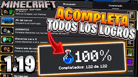 Como Completar Todos Los Logros De Minecraft Bedrock Facil Y