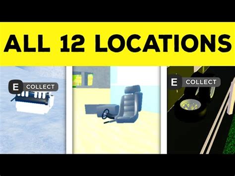 How To Find All Part Locations In Roblox Car Dealership Tycoon Barn