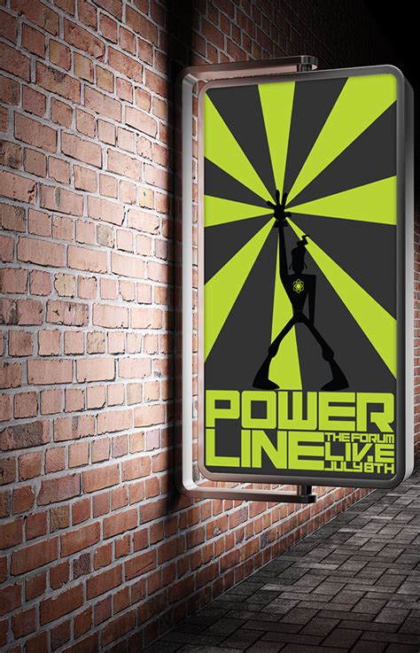 Powerline Concert Poster on Behance