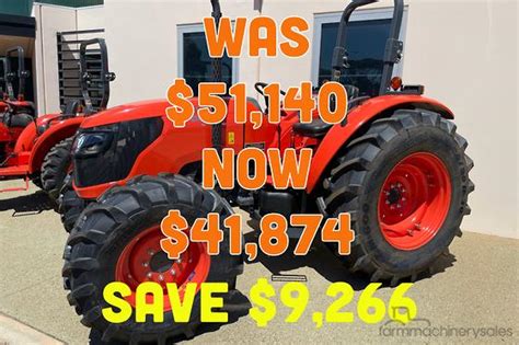 2024 Kubota M7040 Suhd 68hp Rops Tractor