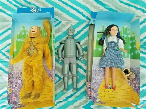 Wizard Of Oz 50th Anniversary Character Dolls 1988 Turner Entertainment Lot Of 3 Ebay