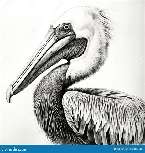 pelican drawing 7