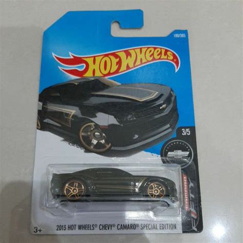 Hot Wheels 2013 Hot Wheels Chevy Camaro Special Edition Shopee Singapore