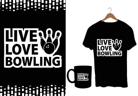 Bowling T Shirt Design 14765723 Vector Art at Vecteezy