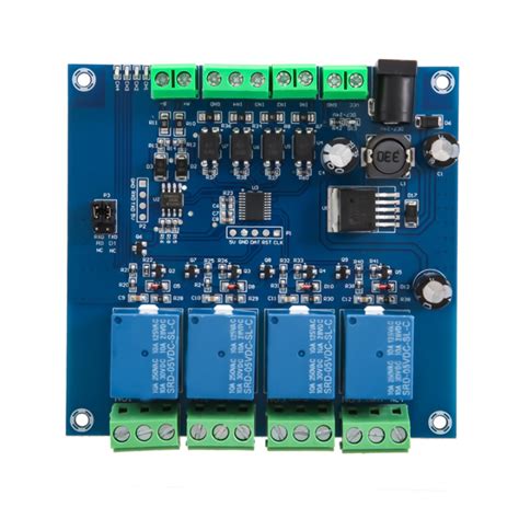 Modbus Rtu Way Relay Module V Relay Module Switch Rs Ttl Input