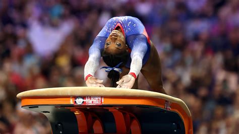 Simone Biles Dominates Day 1 At Us Olympic Gymnastics Trials Nbc