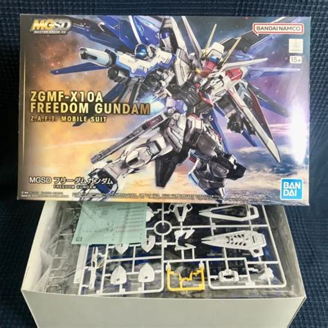 BANDAI BAUSATZ GUNPLA Gundam Seed MGSD ZGMF X10A Freedom Gundam Neu OVP