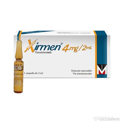 XIRMEN AMPOLLA 4MG 2ML X 1 Farmacias De Occidente