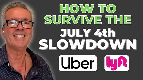 How To Recover From The July Th Slowdown Driving Uber Lyft Youtube