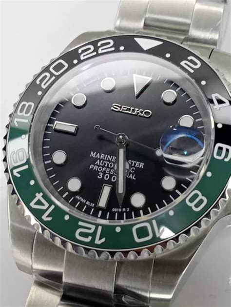 CUSTOM BUILD HOMAGE Sprite Mod With Seiko NH35 Automatic Movement 205