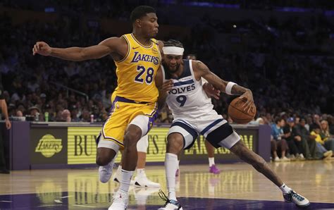 Rui Hachimura Helps Lakers Beat Timberwolves In Nba Season Opener