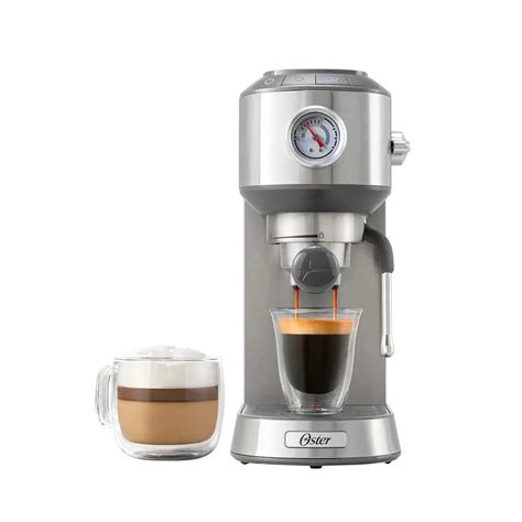 Cafetera Oster Espresso Compacta Bvstem Acero