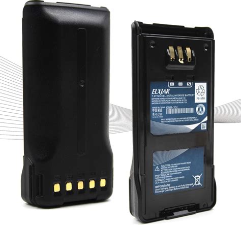 Amazon Elxjar Pack V Mah Ni Mh Replacement Battery For