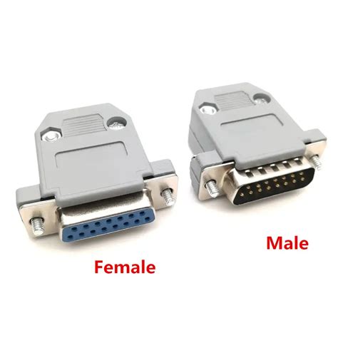 10pcs Lot RS232 Parallel Serial Port DB9 9 Pin D Sub Male Female