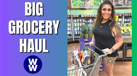 BIG WW GROCERY HAUL FOR WEIGHT LOSS POINTS INCLUDED NEW FALL FOOD