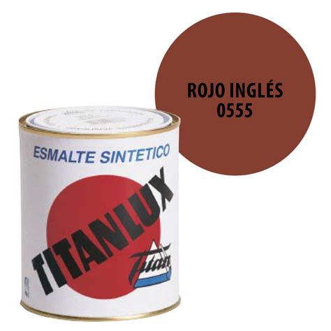 Esmalte Sintetico Rojo Ingles Titanlux Brillo Soutelana