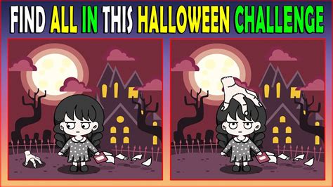 Halloween Spot The Differences Quiz Can You Find All Find The