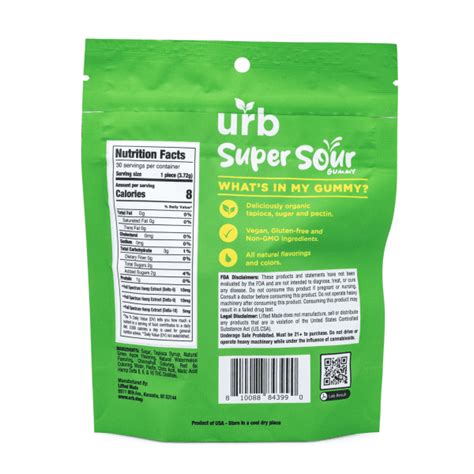 Urb Delta Delta Delta Thc Super Sour Gummies Cannabuddy