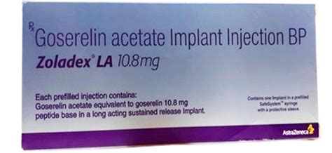 108mg Goserelin Acetate Implant Injection Bp Astrazeneca 1 Syringe