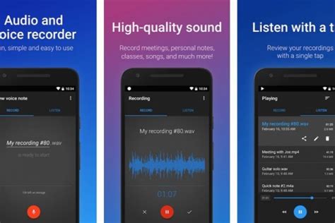 Aplikasi Perekam Suara Terbaik Di Android Audio Jernih