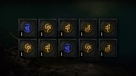 Diablo Glyphs Guide Bonuses Upgrades