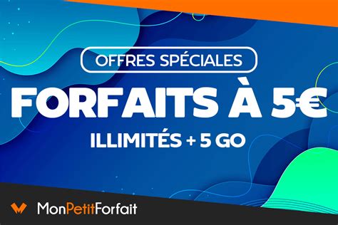 Avec ces promos des forfaits mobiles à 5 par mois ou moins