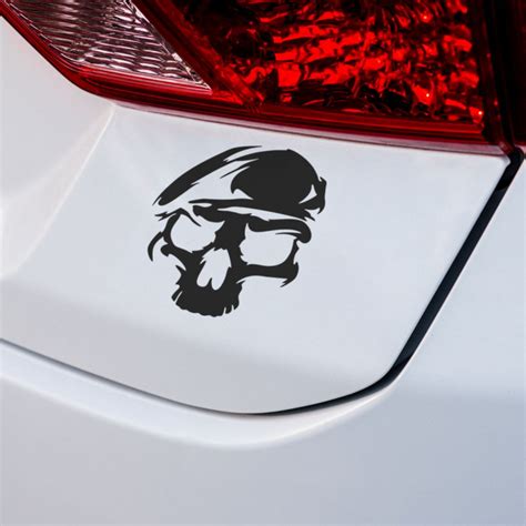 Sticker Auto Army Skull