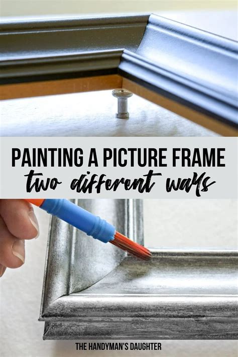 How to make a distressed wood frame – Artofit