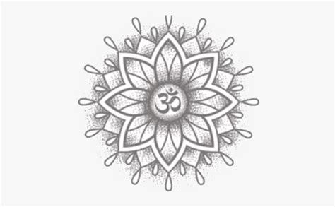 Om Mandala Tattoo , Free Transparent Clipart - ClipartKey