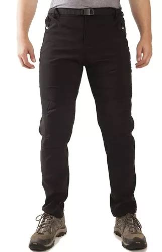 Pantalon Softshell Hombre Termico Impermeable Cuotas Sin Inter S