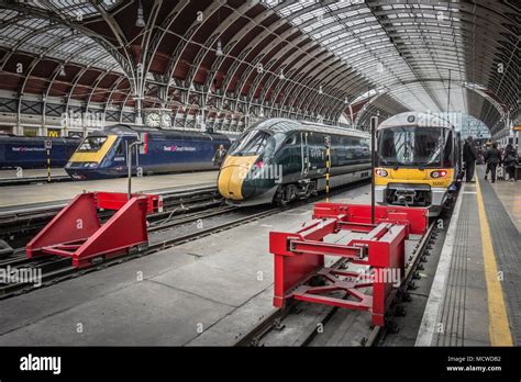 Hitachi Built Class 800 Intercity Express Train At Paddington Station