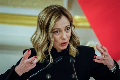 Giorgia Meloni Fights Back Against Fake Porn Videos Featuring Her Face Nestia
