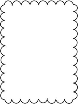 Cloud Border by Amy For Success | TPT