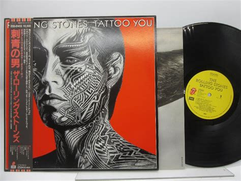 【やや傷や汚れあり】【帯付】the Rolling Stones ザ・ローリング・ストーンズ 「tattoo You 刺青の男 」lp（rolling Stones Records Ess