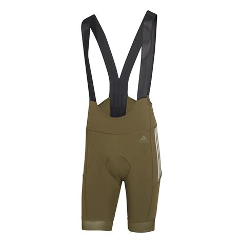 Buy Adidas Mens The Padded Adiventure Cycling Bib Shorts Focus Olive