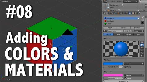 How To Add Color In Blender This Blender Tutorial Is Show You How To