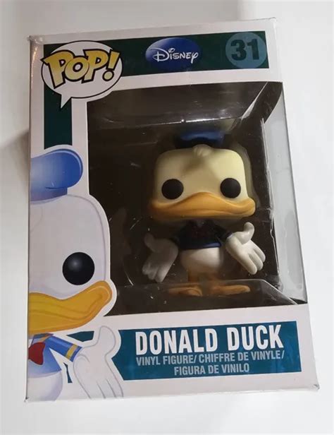 FUNKO POP NR 31 Donald Duck Vinyl Figur Selten NEUWERTIG EUR 47 94