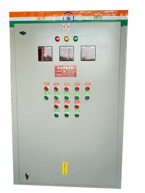 50 Hz Mild Steel 400kVA Automatic Power Factor Capacitor Panel For