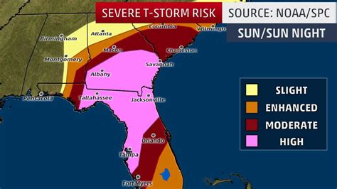 Central Florida on a Tornado watch until 10pm | Chip and Company