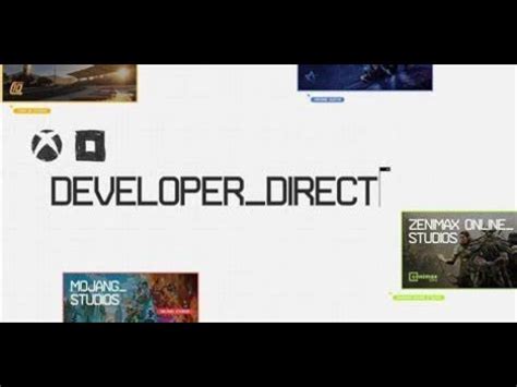 Xbox Bethesda Developer Direct Livstream YouTube