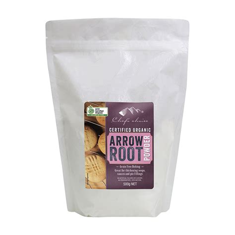 Certified Organic Arrowroot Powder Premium Gourmet Food