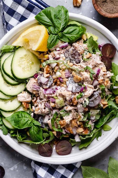 Chicken Waldorf Salad Whole30 The Real Food Dietitians