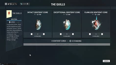 Can't Rank Up with Quills - Mission Specific - Warframe Forums