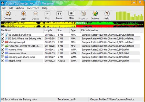 Audio Converter Pro Batch Convert Mp Wma Wav Mp M A Aiff Aac