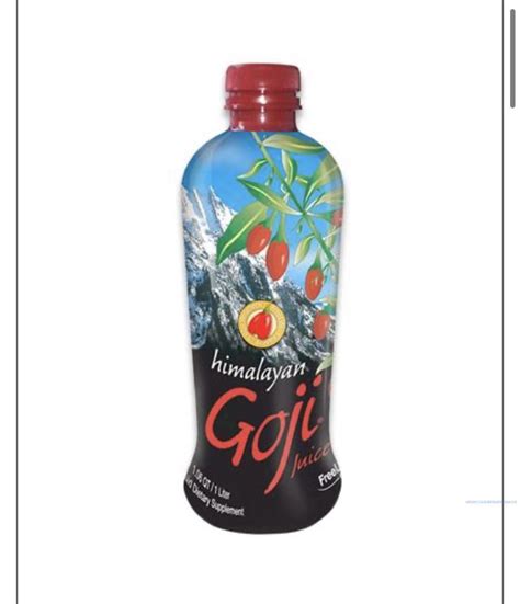 Himalayan Goji Juice 1 Liter Youngevity Goji Goji Berries