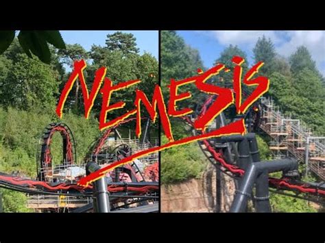 Nemesis Construction Update Alton Towers Th August Youtube