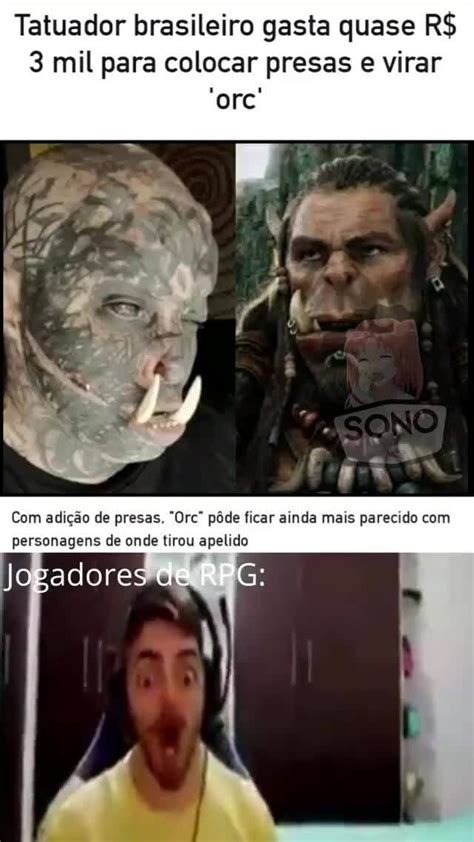 Tatuador Brasileiro Gasta Quase R Mil Para Colocar Presas E Virar