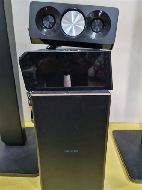 Philips Speaker Home Theatre Speaker 51 Channel With Subwoofer No